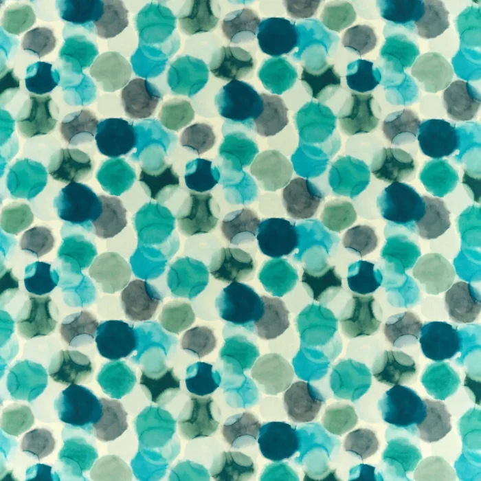 Selenic Fabric - Azure / Ink swatch