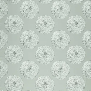black-grey botanical cotton fabric from Harlequin