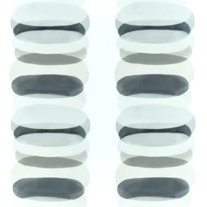black-grey contemporary woven fabric from Harlequin