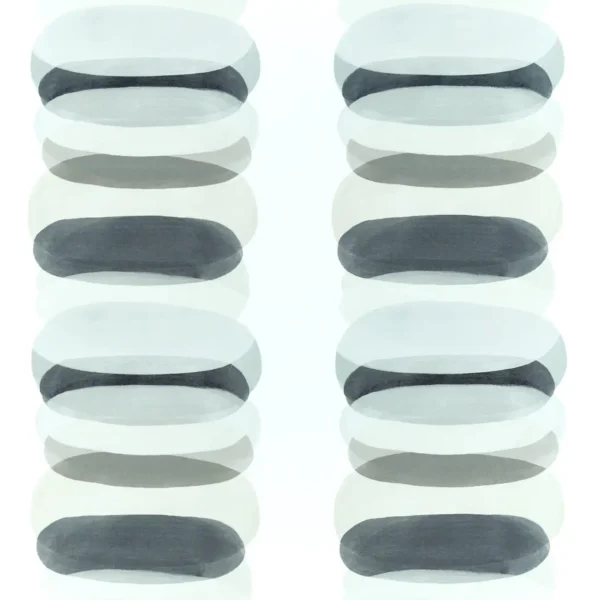 black-grey contemporary woven fabric from Harlequin