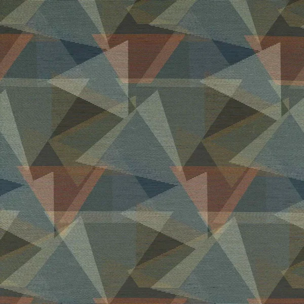purple geometric embroideried fabric from Harlequin