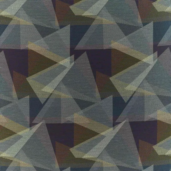 blue geometric embroideried fabric from Harlequin