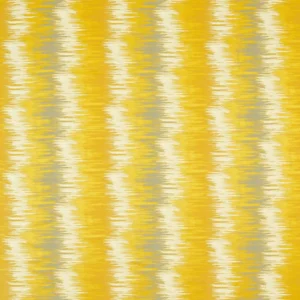 yellow striped jacquard fabric from Harlequin