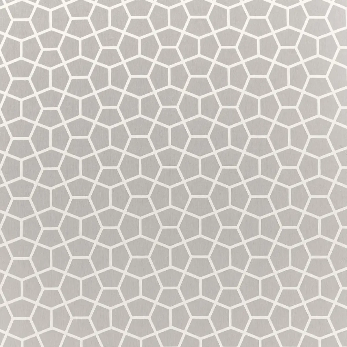 Glyptic Fabric - Titanium by black-grey geometric jacquard fabric from Harlequin