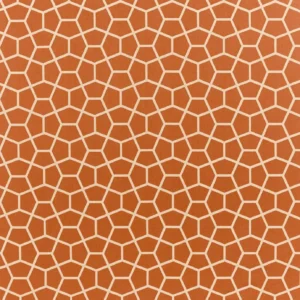 brown geometric jacquard fabric from Harlequin