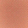 orange geometric embroideried fabric from Harlequin