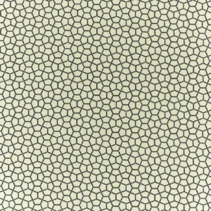 black-grey geometric embroideried fabric from Harlequin
