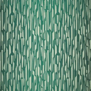 green striped jacquard fabric from Harlequin