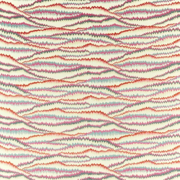 Tremolo Fabric - Tulip / Coral by multicolour geometric embroideried fabric from Harlequin