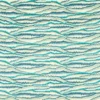 blue geometric embroideried fabric from Harlequin