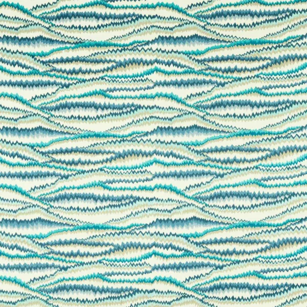 Tremolo Fabric - Azure / Ink by blue geometric embroideried fabric from Harlequin
