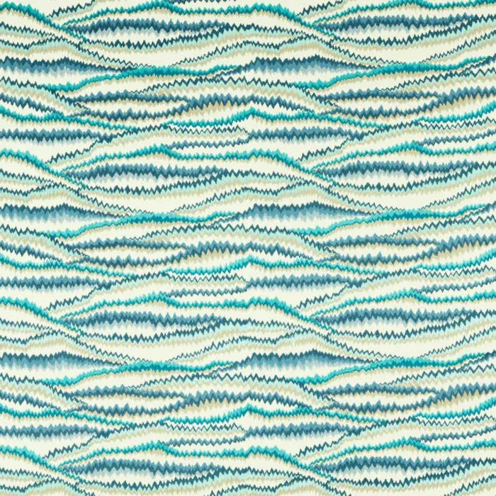 Tremolo Fabric - Azure / Ink swatch