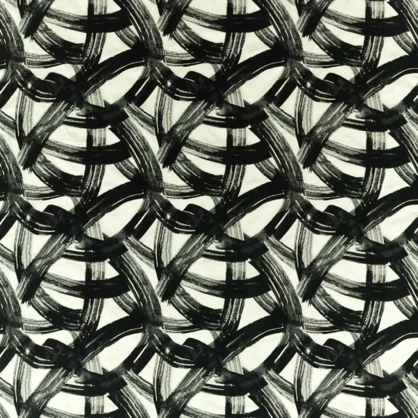 black-grey misc jacquard fabric from Harlequin