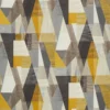multicolour geometric velvet-chenille fabric from Harlequin