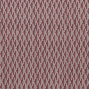 pink geometric velvet-chenille fabric from Harlequin