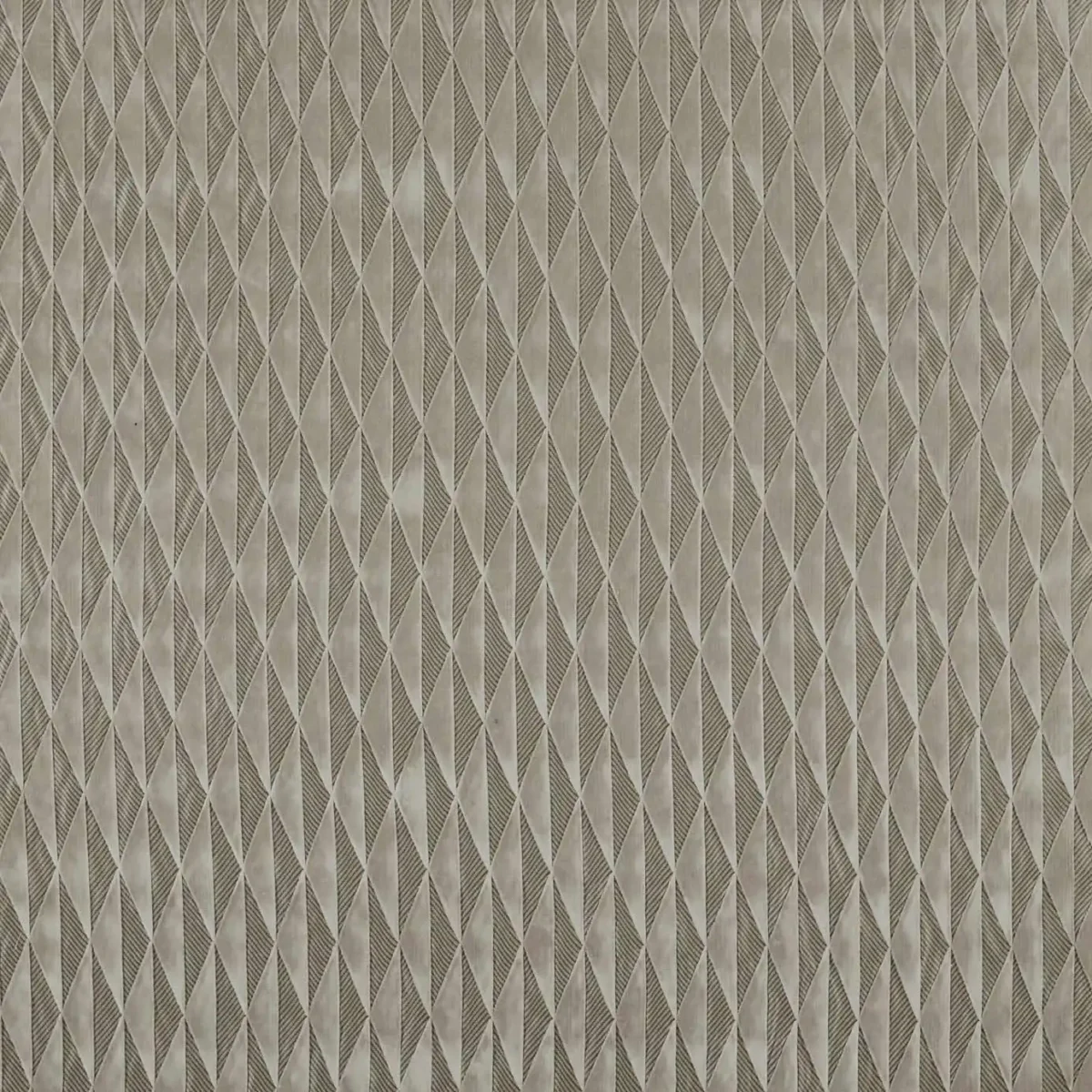 Irradiant Fabric - Oyster by black-grey geometric velvet-chenille fabric from Harlequin