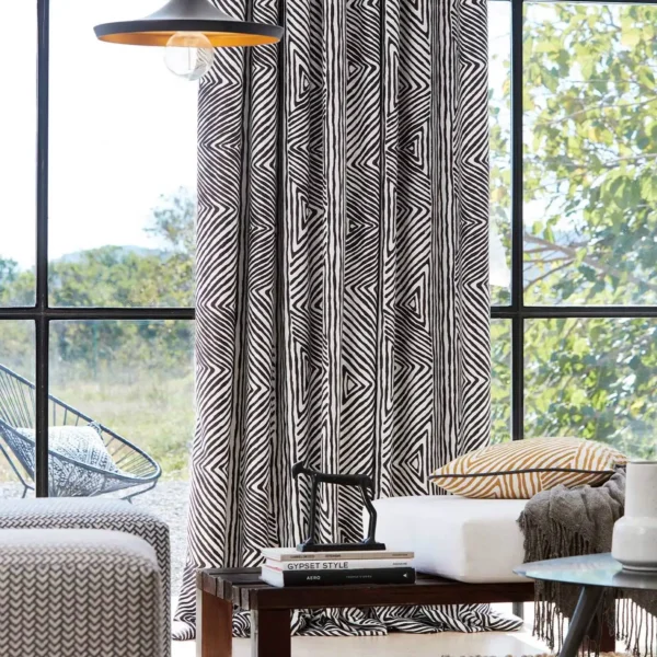 Zamarra Fabric - Zebra by Zamarra Fabric - Zebra from