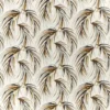 black-grey botanical cotton fabric from Harlequin