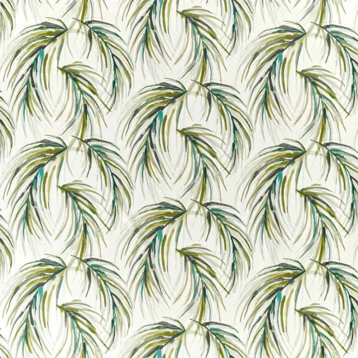 Alvaro Fabric - Lime / Jade / Palm swatch