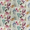 multicolour botanical linen fabric from Harlequin