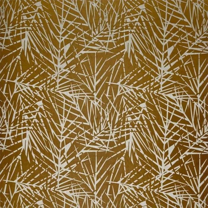 Lorenza Fabric - Saffron / Oyster swatch
