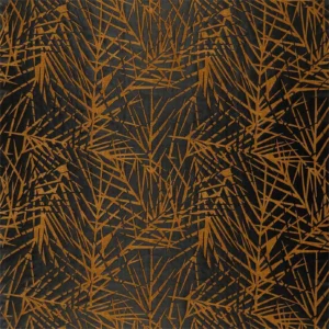 brown geometric jacquard fabric from Harlequin