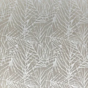 black-grey geometric jacquard fabric from Harlequin