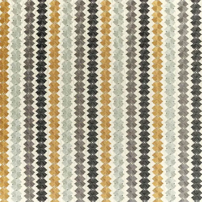 Kalimba Fabric - Honey / Topaz / Slate swatch