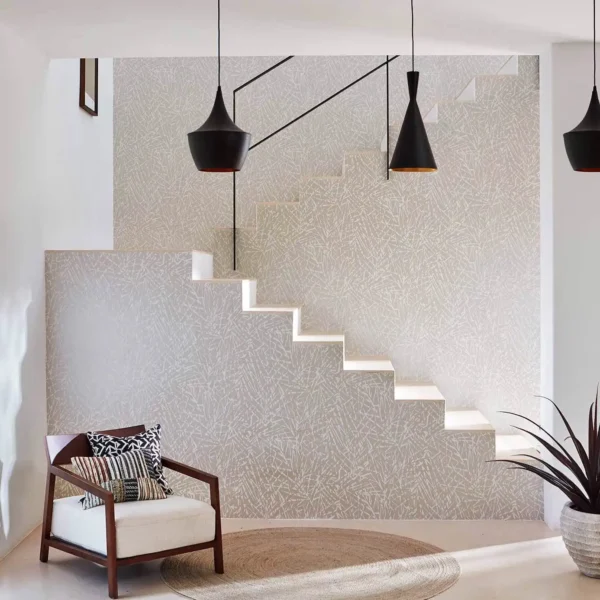 Lorenza Wallpaper - Chalk by Lorenza Wallpaper - Chalk from