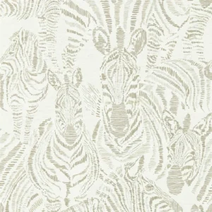 black-grey animal wallpaper from harlequin