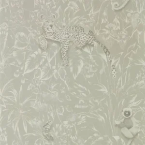 black-grey animal wallpaper from harlequin