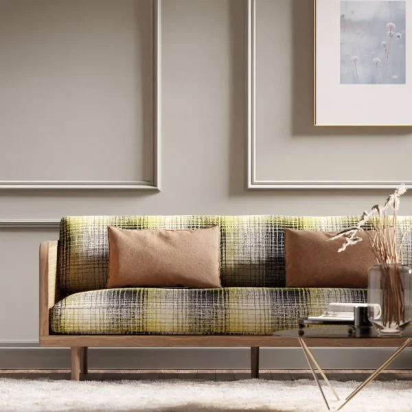 Hamada Fabric - Charcoal / Gold by Hamada Fabric - Charcoal / Gold from