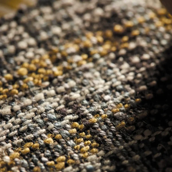 Hamada Fabric - Charcoal / Gold by Hamada Fabric - Charcoal / Gold from