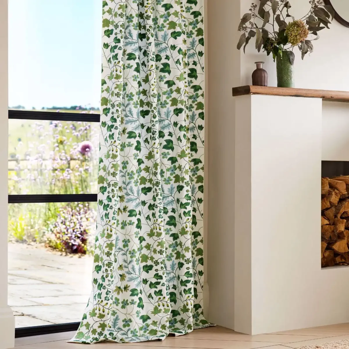 Onni Fabric - First Light / Clover from