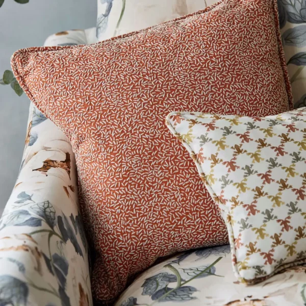 Sow Fabric - Baked Terracotta / Soft Focus by Sow Fabric - Baked Terracotta / Soft Focus from