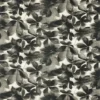black-grey botanical cotton fabric from Harlequin
