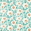 blue botanical printed fabric from Harlequin