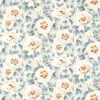 black-grey botanical printed fabric from Harlequin