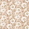 neutral botanical printed fabric from Harlequin
