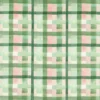green geometric cotton fabric from Harlequin