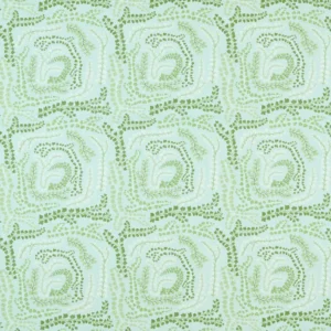 green botanical printed fabric from Harlequin
