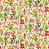 multicolour botanical cotton fabric from Harlequin