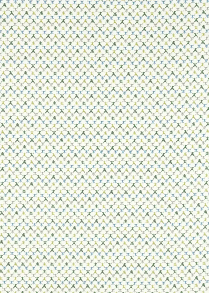 blue animal cotton fabric from Harlequin