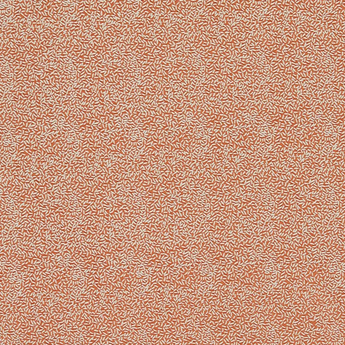 orange botanical embroideried fabric from Harlequin