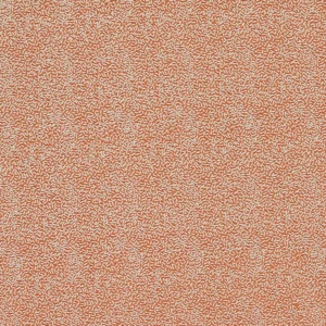 orange botanical embroideried fabric from Harlequin