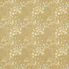 yellow botanical embroideried fabric from Harlequin