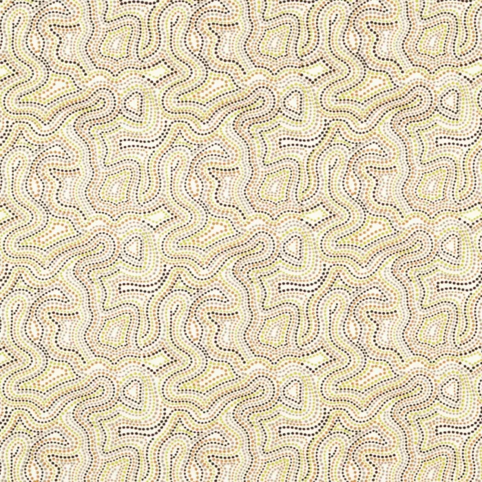 Sunstone Fabric - Positano / Chocolate / Pistachio swatch