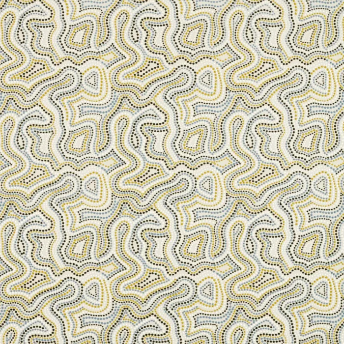 Sunstone Fabric - Celestial / Fig Leaf / Nectar swatch