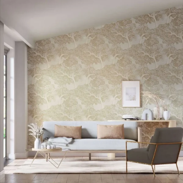 Eternal Oak Wallpaper - Incense / Pearl by Eternal Oak Wallpaper - Incense / Pearl from