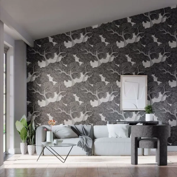 Eternal Oak Wallpaper - Incense / Pearl by Eternal Oak Wallpaper - Incense / Pearl from